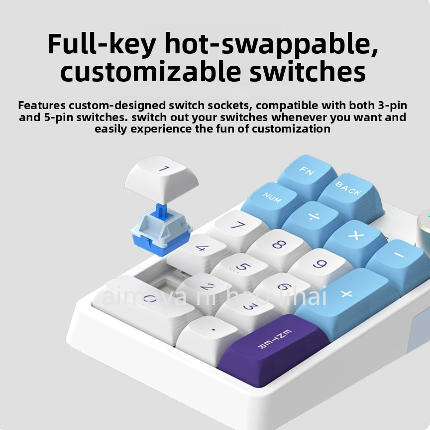 Gaming Keyboard Esports - Kzzi K20 Mini Tuş Takımı Üç