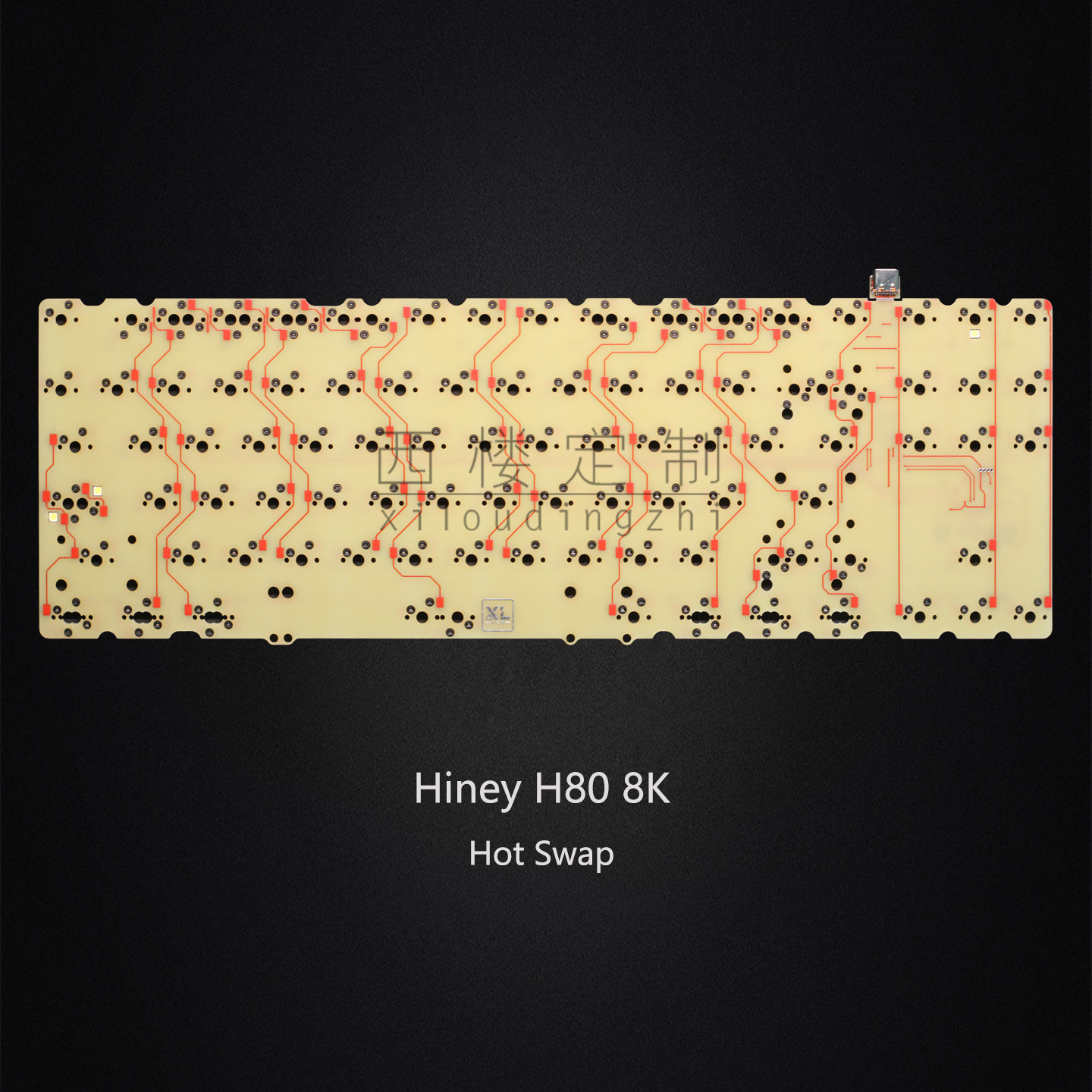Hot Swap Pcb - 8k hotswap PCB Hiney H80, CEM-3
