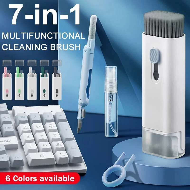Keycap Puller Ring - 7 in 1 Bilgisayar Klavye Temizleyici
