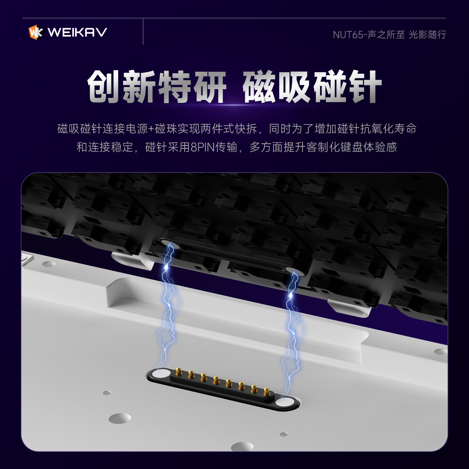 Yeni Weikav Nut65 Alüminyum Me - Gaming Keyboard He incelemesi ve fiyatı