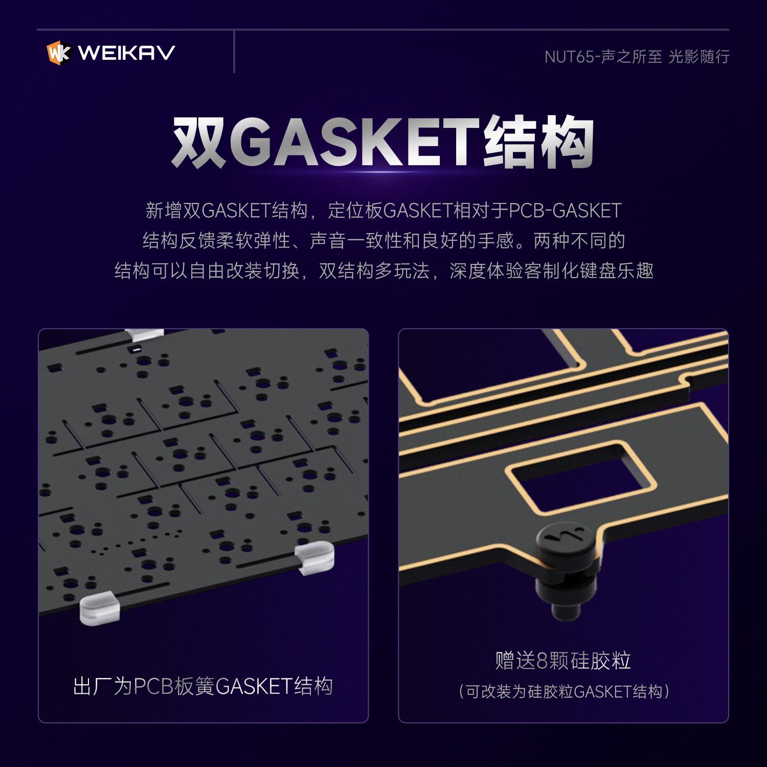 Yeni Weikav Nut65 Alüminyum Me - Gaming Keyboard He incelemesi ve fiyatı
