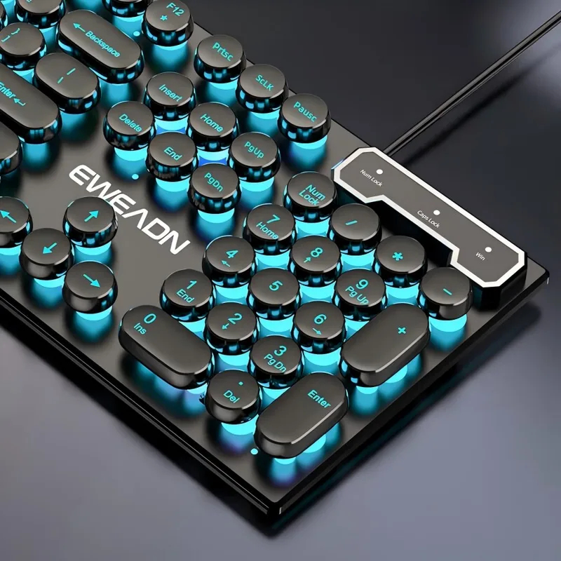 Retro Punk Mekanik Hissiyatlı  - Gaming Keyboard Mechanical incelemesi ve fiyatı
