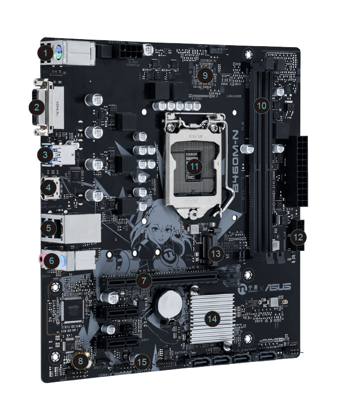 ASUS B460M-N Anakart Intel B46 - Intel Cpu Core I5 incelemesi ve fiyatı