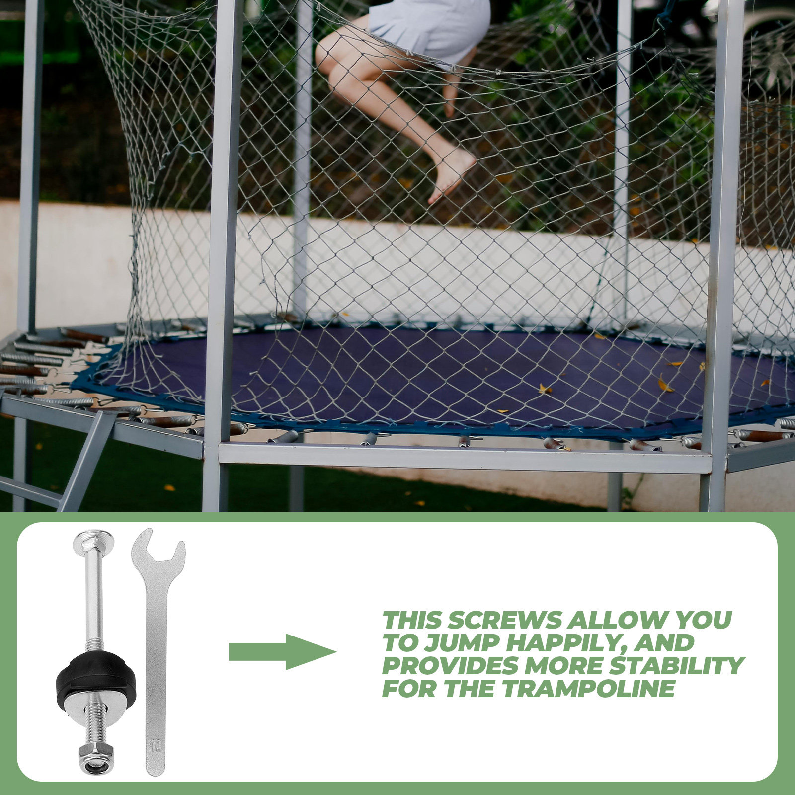 Trambolin Değişimi için 1 Set  - Stabilizer Screw In incelemesi ve fiyatı