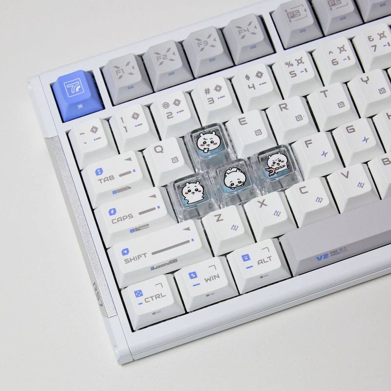 Chiikawa 4 Adet El Yapımı Şeff - Gaming Keyboard Esports incelemesi ve fiyatı