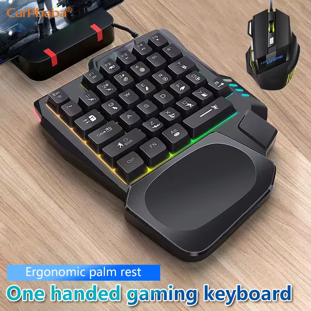 USB Tek El Oyun Kiti Kompakt M - Gaming Keyboard Hand incelemesi ve fiyatı