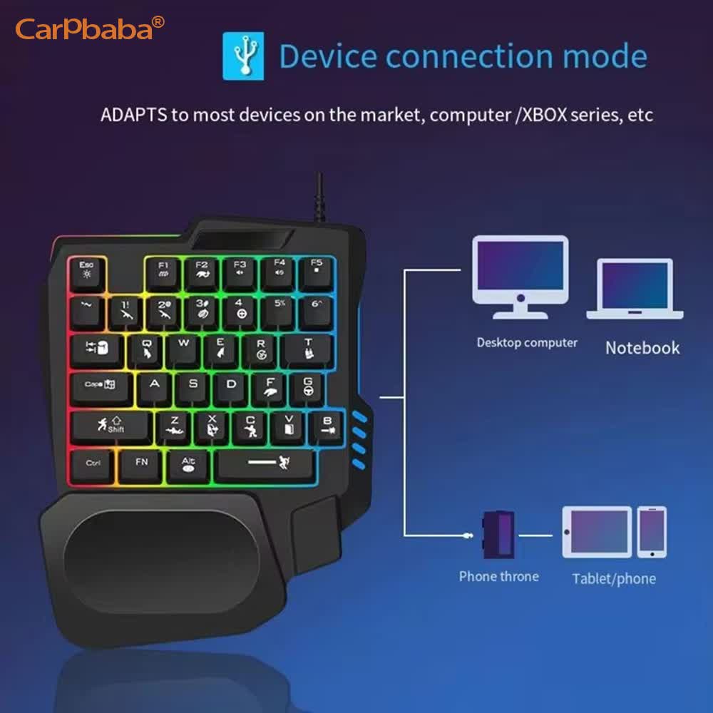 USB Tek El Oyun Kiti Kompakt M - Gaming Keyboard Hand incelemesi ve fiyatı
