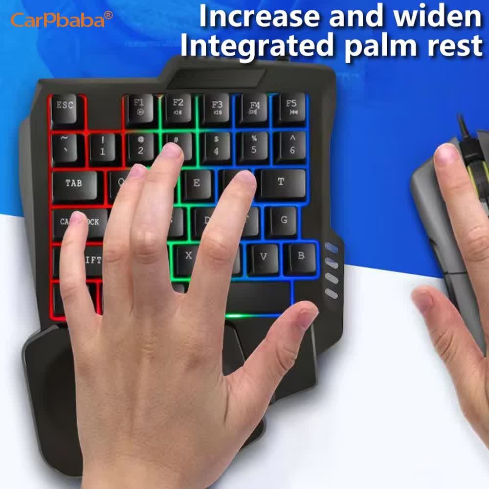 USB Tek El Oyun Kiti Kompakt M - Gaming Keyboard Hand incelemesi ve fiyatı