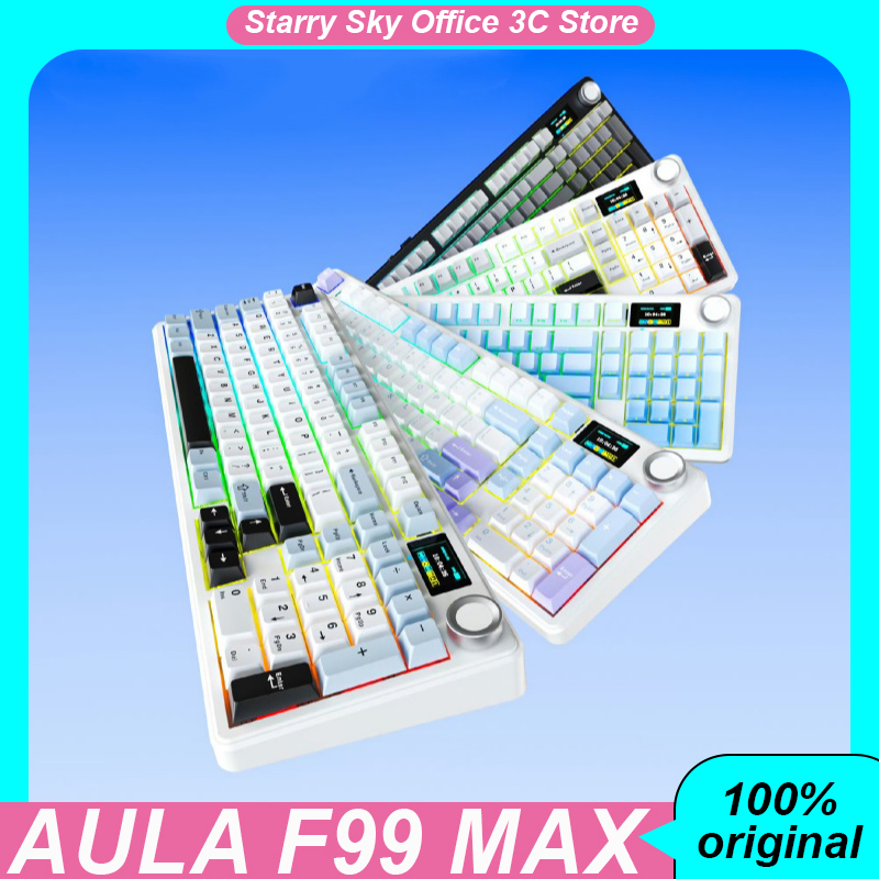 Yeni AULA F99 Max Gasket Mekan - Gaming Keyboard He incelemesi ve fiyatı